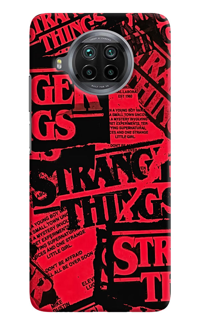 Ordinary Things Mi 10i Hard Case Back Cover by Casekaro
