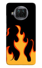 Fired Up – Black Mi 10i Hard Case Back Cover by Casekaro