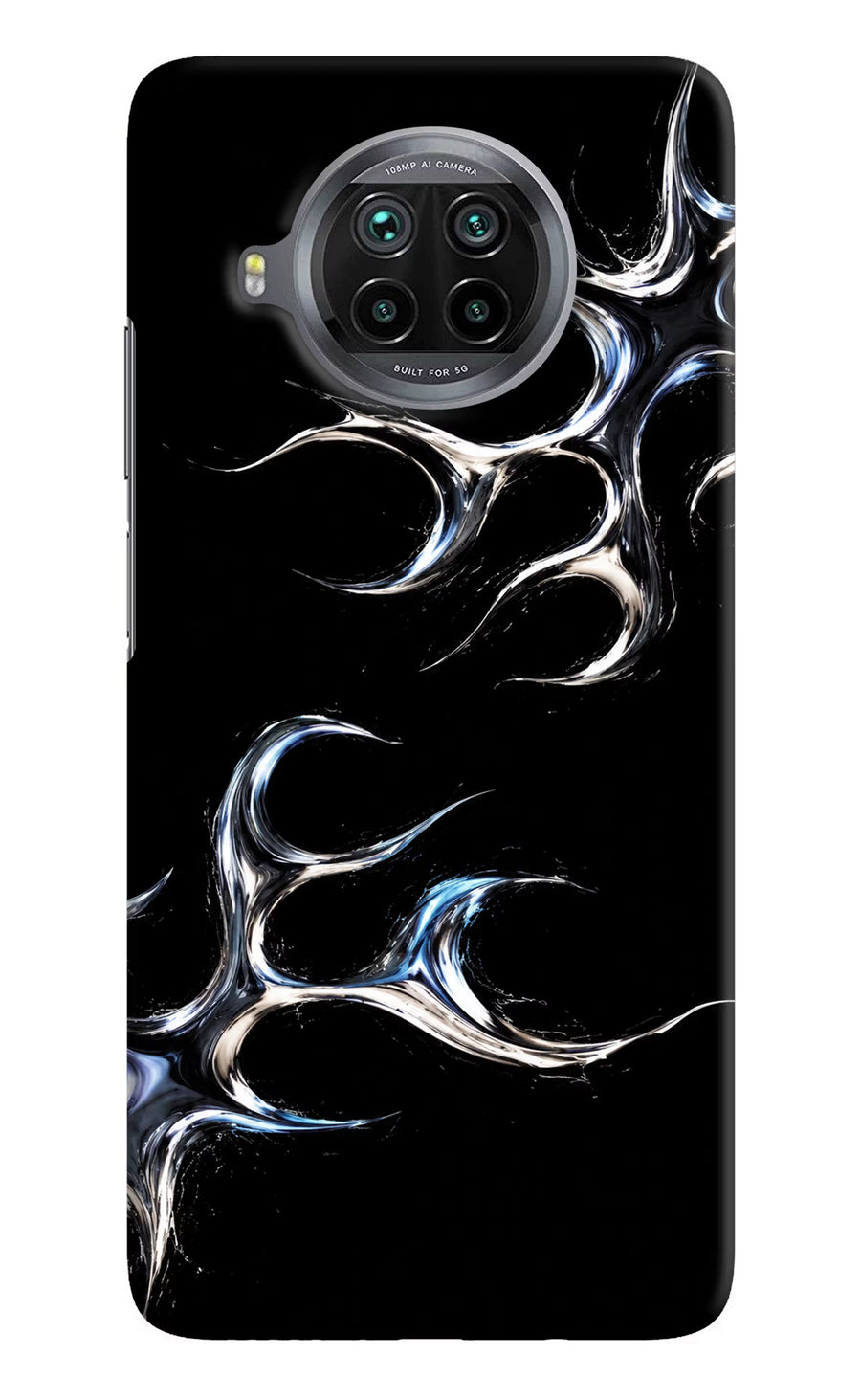 Chrome Tribal Mi 10i Back Cover, Hard case