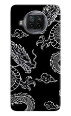 Twin Dragons Mi 10i Hard Case Back Cover by Casekaro