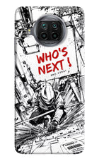 Who's Next Mi 10i Hard Case Back Cover by Casekaro