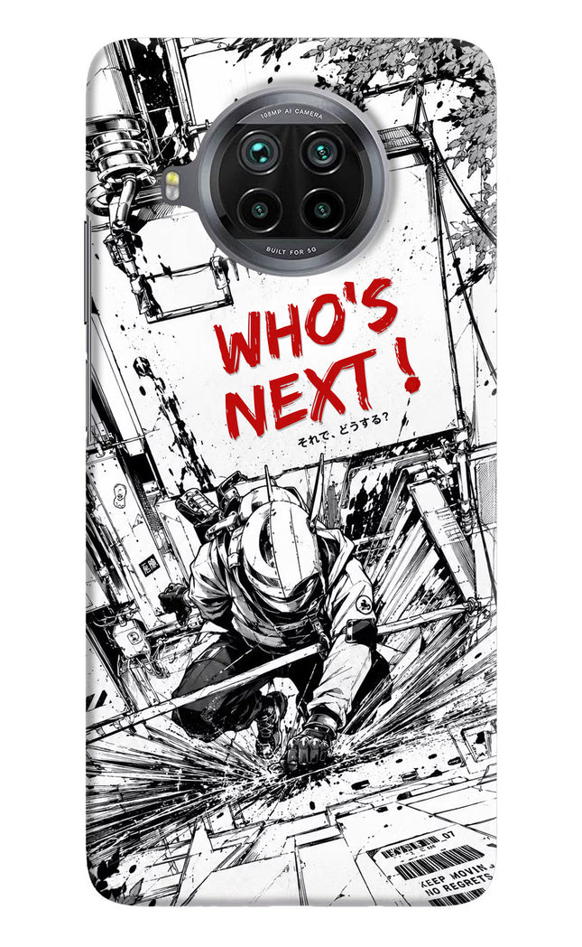 Who's Next Mi 10i Hard Case Back Cover by Casekaro
