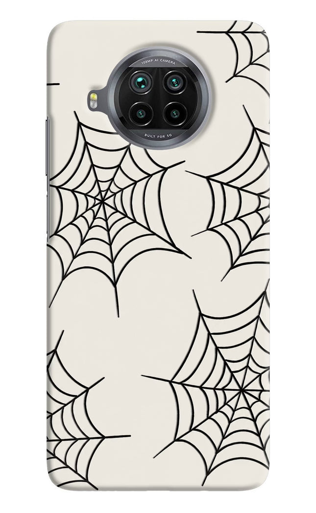 Spider Web Mi 10i Hard Case Back Cover by Casekaro