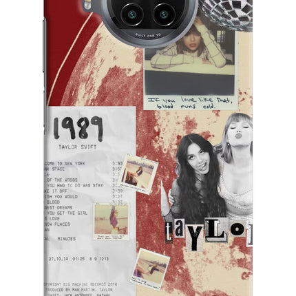 Taylor Swift Mi 10i Hard Case Back Cover by Casekaro