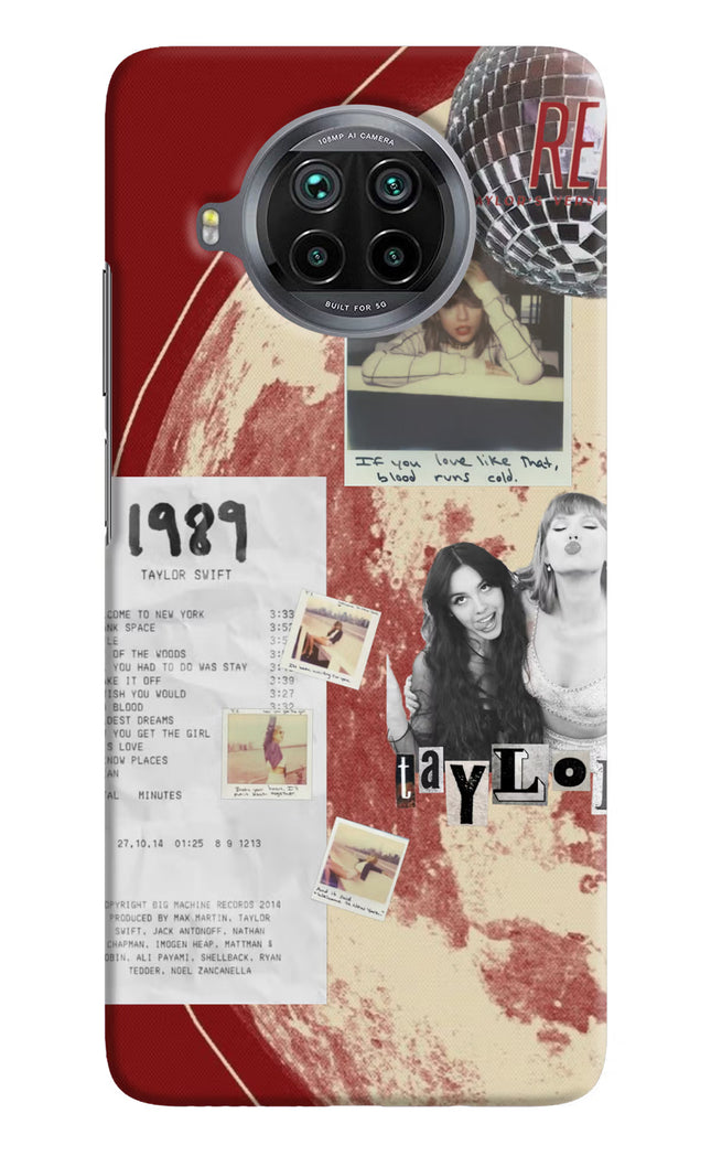 Taylor Swift Mi 10i Hard Case Back Cover by Casekaro
