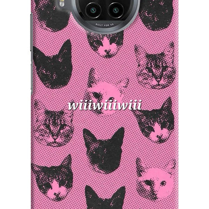 Pink Cats Mi 10i Hard Case Back Cover by Casekaro