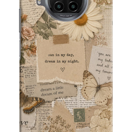 Vintage case Mi 10i Hard Case Back Cover by Casekaro