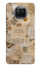 Vintage case Mi 10i Hard Case Back Cover by Casekaro