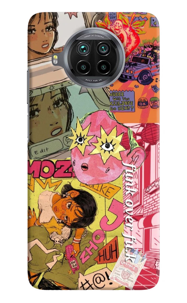 Funkover Mi 10i Hard Case Back Cover by Casekaro
