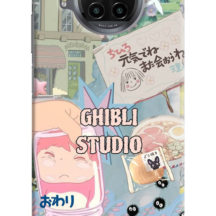 Studio Ghibli Mi 10i Hard Case Back Cover by Casekaro