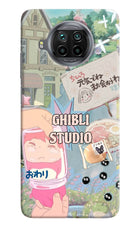 Studio Ghibli Mi 10i Hard Case Back Cover by Casekaro