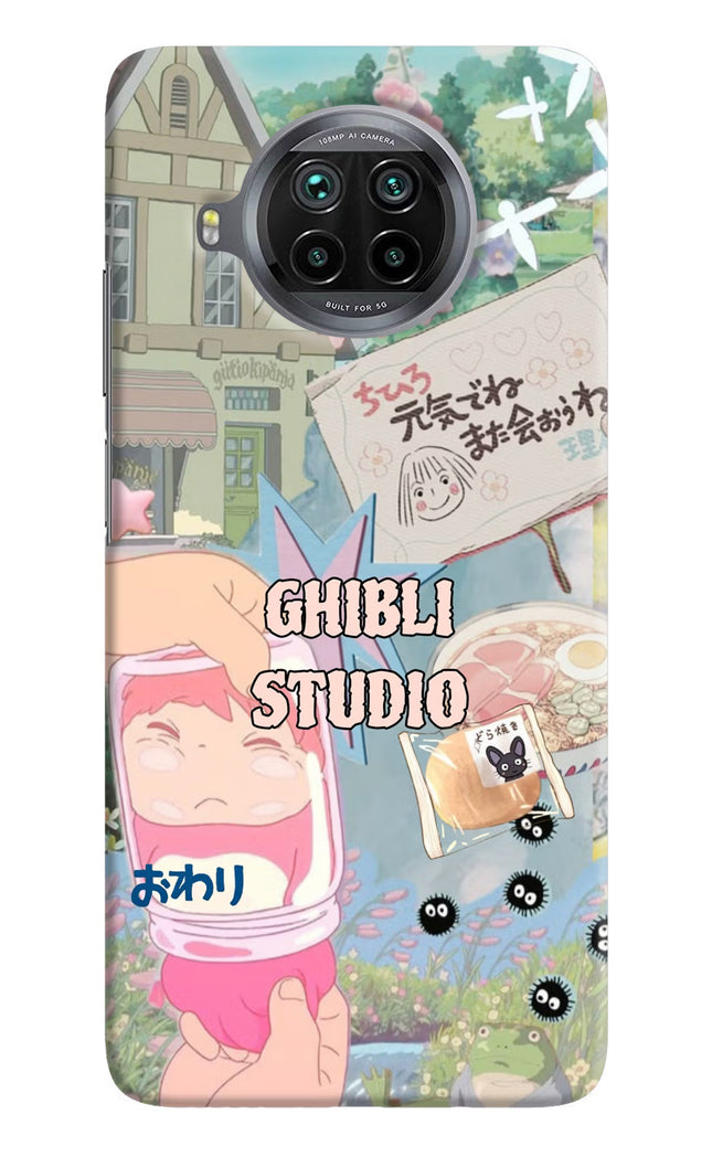 Studio Ghibli Mi 10i Hard Case Back Cover by Casekaro