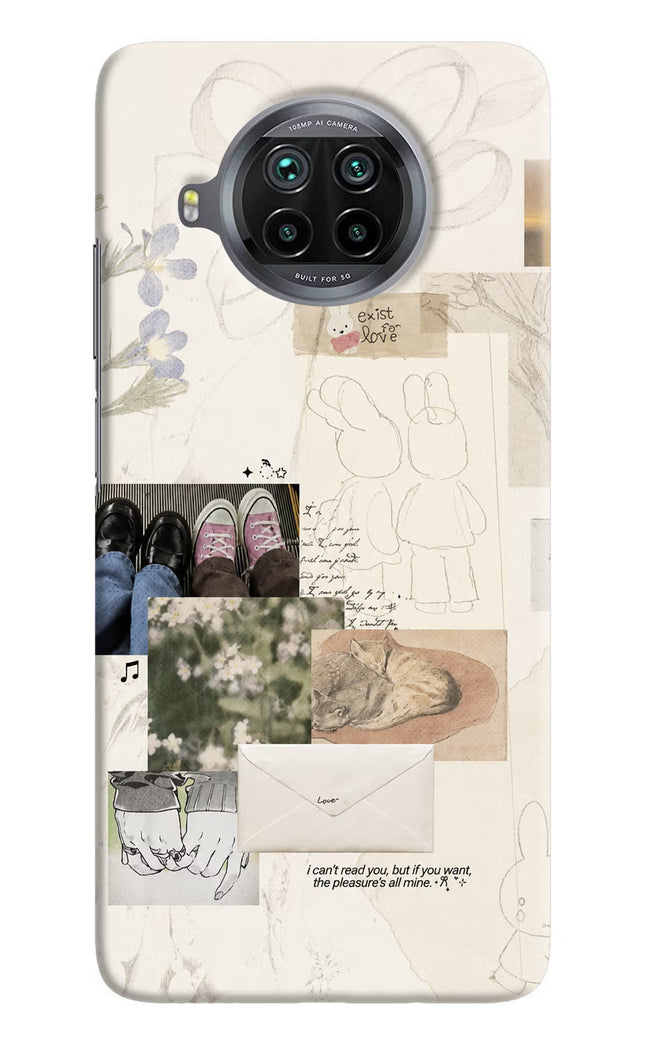 Soft Aesthetic Mi 10i Hard Case Back Cover by Casekaro