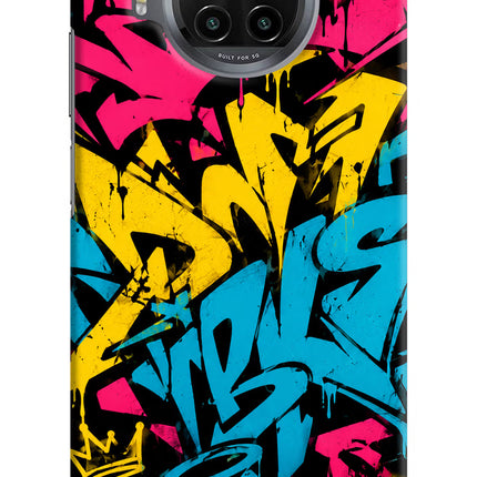 Graffiti Vibe Mi 10i Hard Case Back Cover by Casekaro