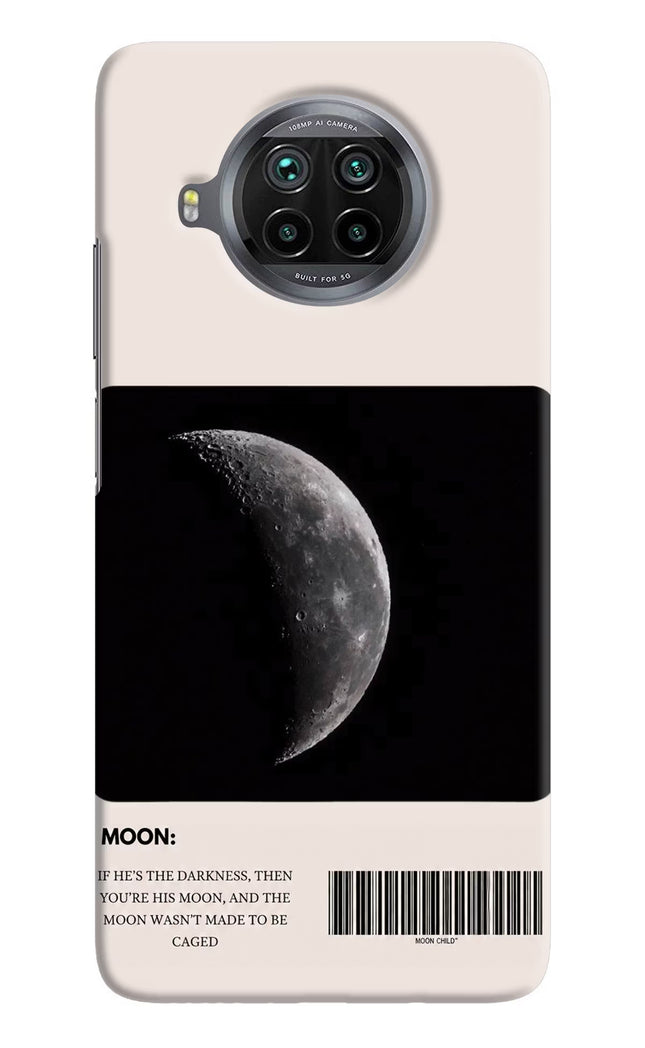 Moon Phase Mi 10i Hard Case Back Cover by Casekaro