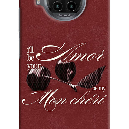 Velvet Cherry Mi 10i Hard Case Back Cover by Casekaro