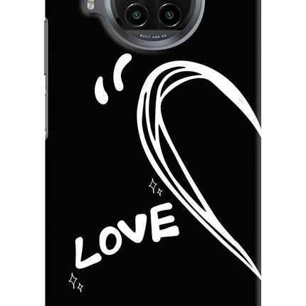 Love Line Mi 10i Hard Case Back Cover by Casekaro