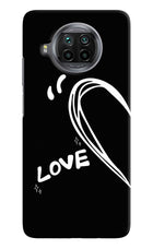 Love Line Mi 10i Hard Case Back Cover by Casekaro
