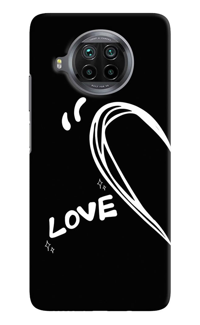 Love Line Mi 10i Hard Case Back Cover by Casekaro