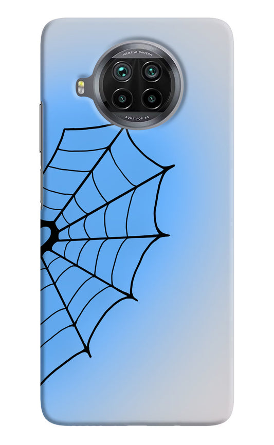 Blue Web Mi 10i Hard Case Back Cover by Casekaro