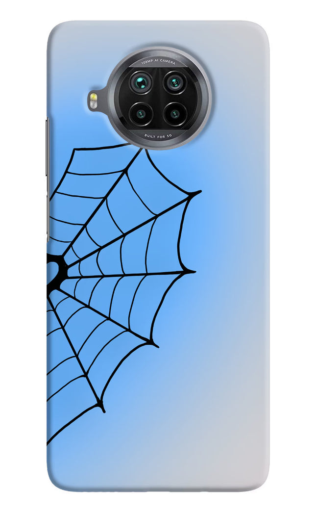 Blue Web Mi 10i Hard Case Back Cover by Casekaro