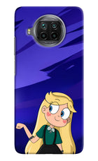 Star Glow Mi 10i Hard Case Back Cover by Casekaro