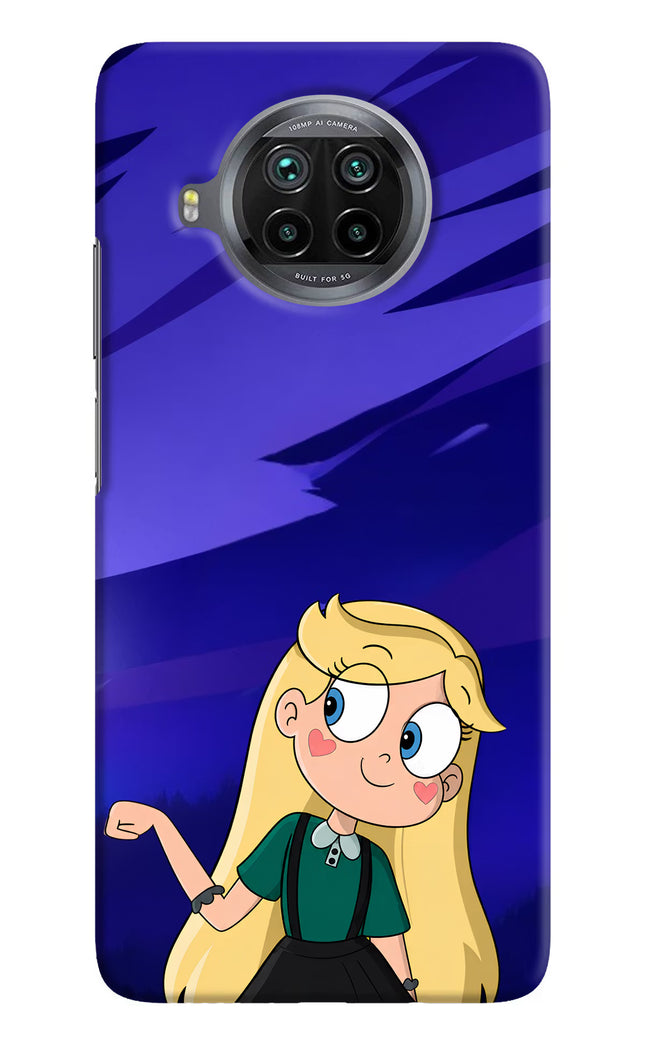 Star Glow Mi 10i Hard Case Back Cover by Casekaro