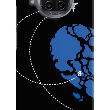 Love Orbit Mi 10i Hard Case Back Cover by Casekaro