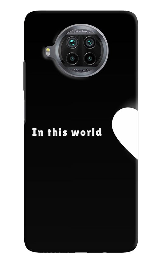 This World Mi 10i Hard Case Back Cover by Casekaro
