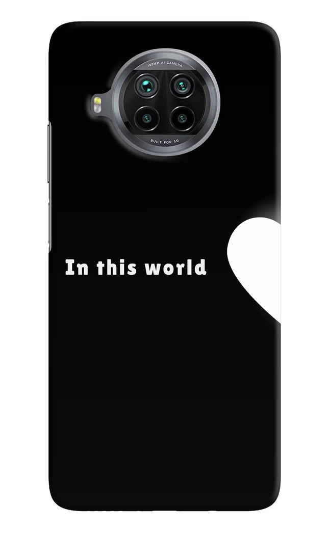 This World Mi 10i Hard Case Back Cover by Casekaro