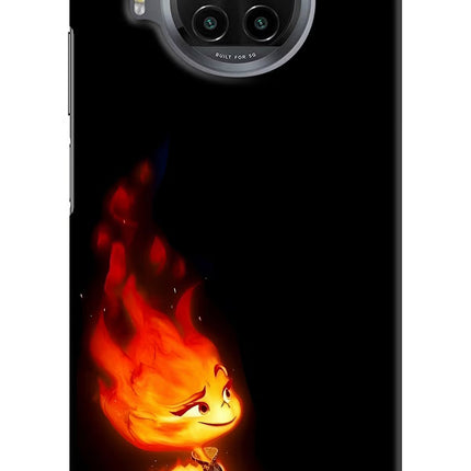 Ember Flame Mi 10i Hard Case Back Cover by Casekaro