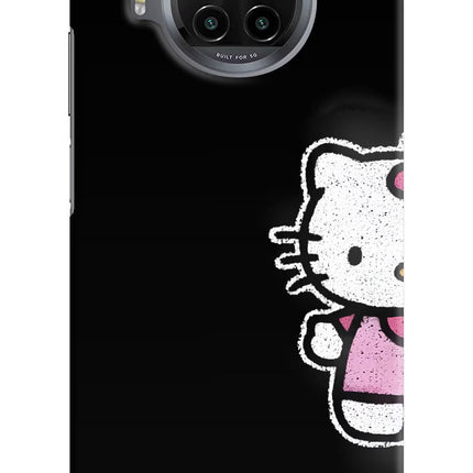 Kitty Charm Mi 10i Hard Case Back Cover by Casekaro