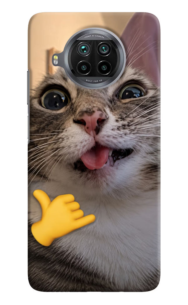 Silly Cat Call Mi 10i Hard Case Back Cover by Casekaro