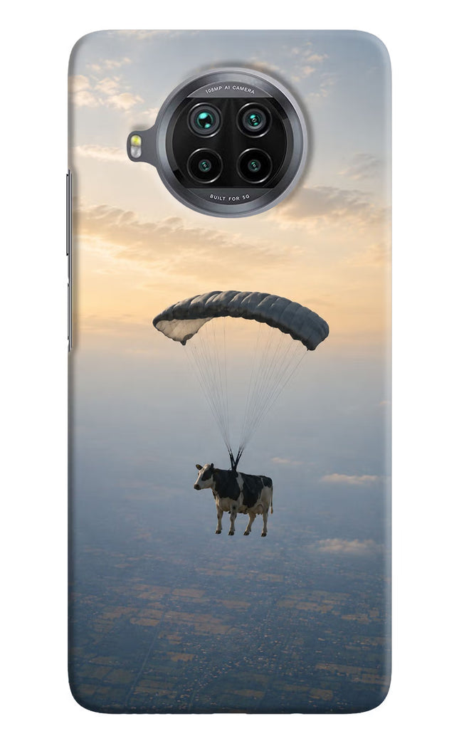 Skydiving Cow Mi 10i Hard Case Back Cover by Casekaro