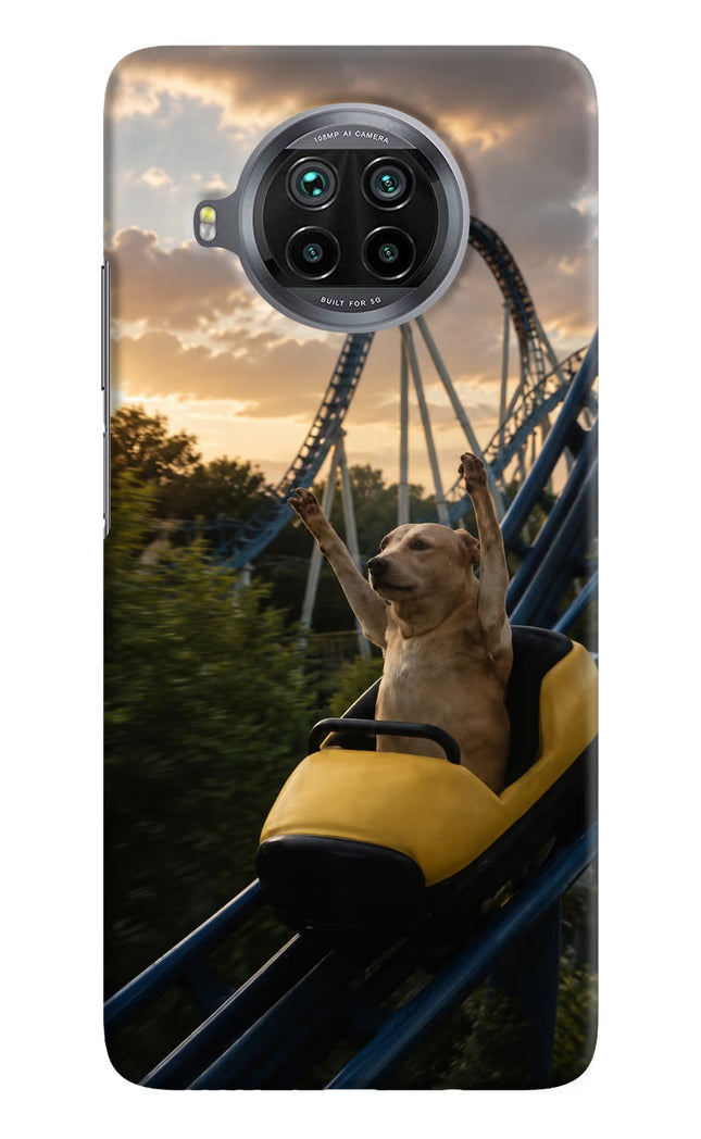 Rollercoaster Dog Mi 10i Hard Case Back Cover by Casekaro