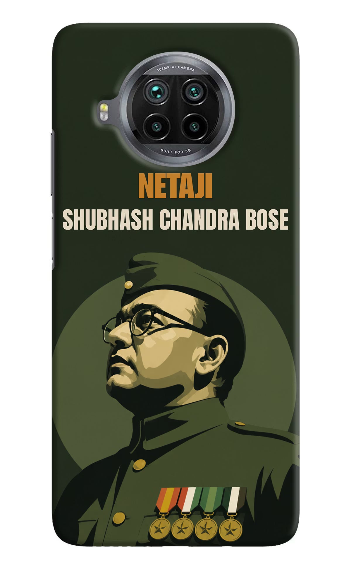 Netaji Legacy Mi 10i Back Cover