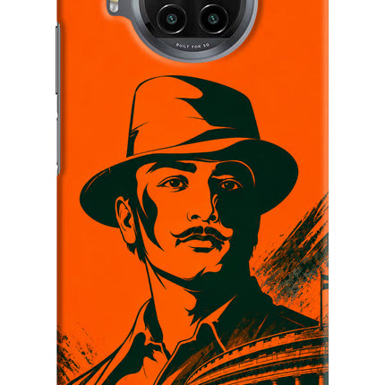 Bhagat Singh Legacy Mi 10i Hard Case Back Cover by Casekaro