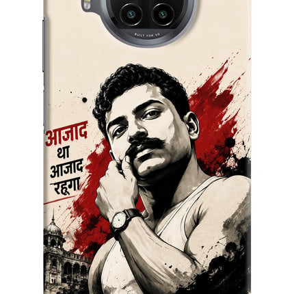 Chandrashekhar Azad Fearless Mi 10i Hard Case Back Cover by Casekaro