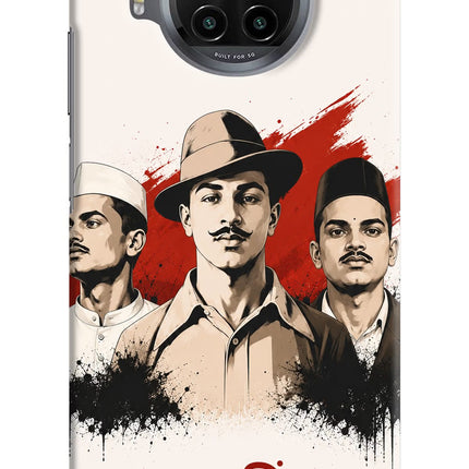 Bhagat Singh Trio Mi 10i Hard Case Back Cover by Casekaro