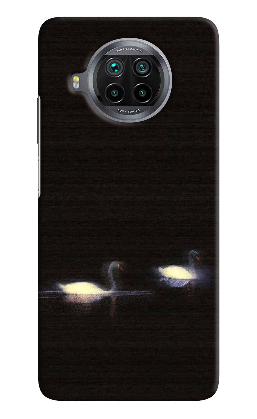 Silent Swans Mi 10i Back Cover, Hard case