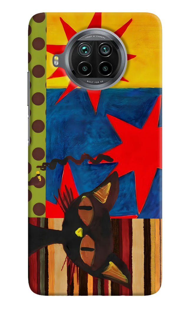 Pop Cat Mi 10i Hard Case Back Cover by Casekaro