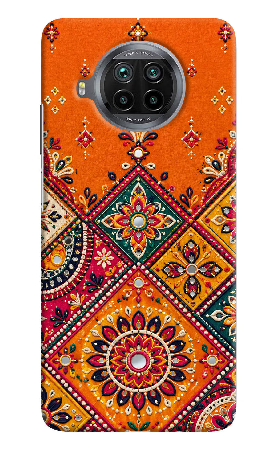 Kutch Glow Mi 10i Back Cover, Hard case