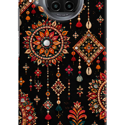 Boho Noir Mi 10i Back Cover
