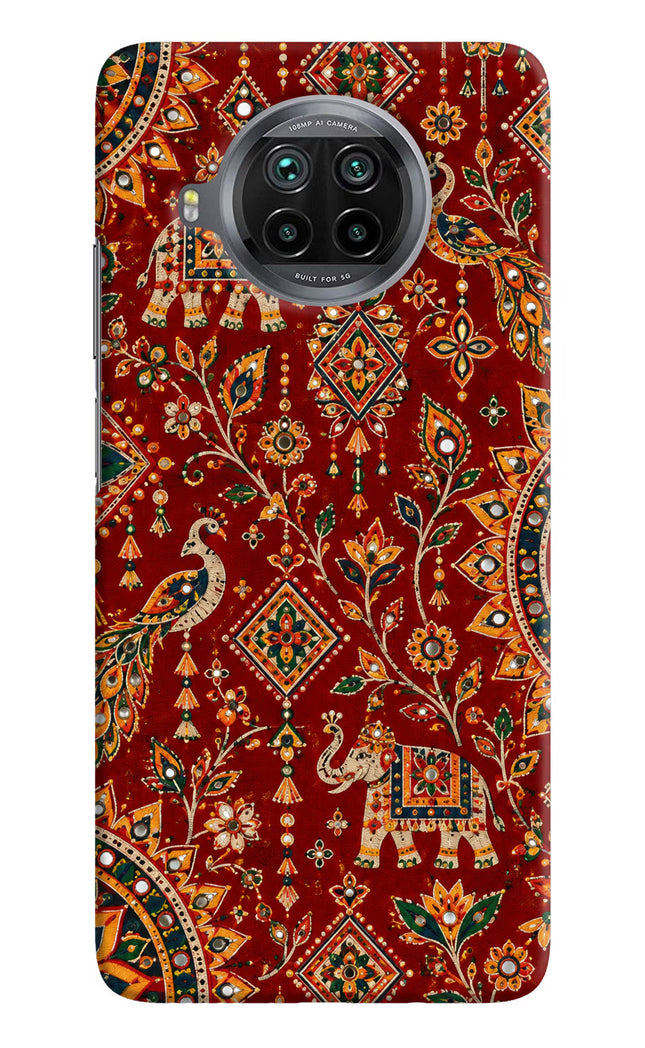 Laal Riwaaz Mi 10i Hard Case Back Cover by Casekaro