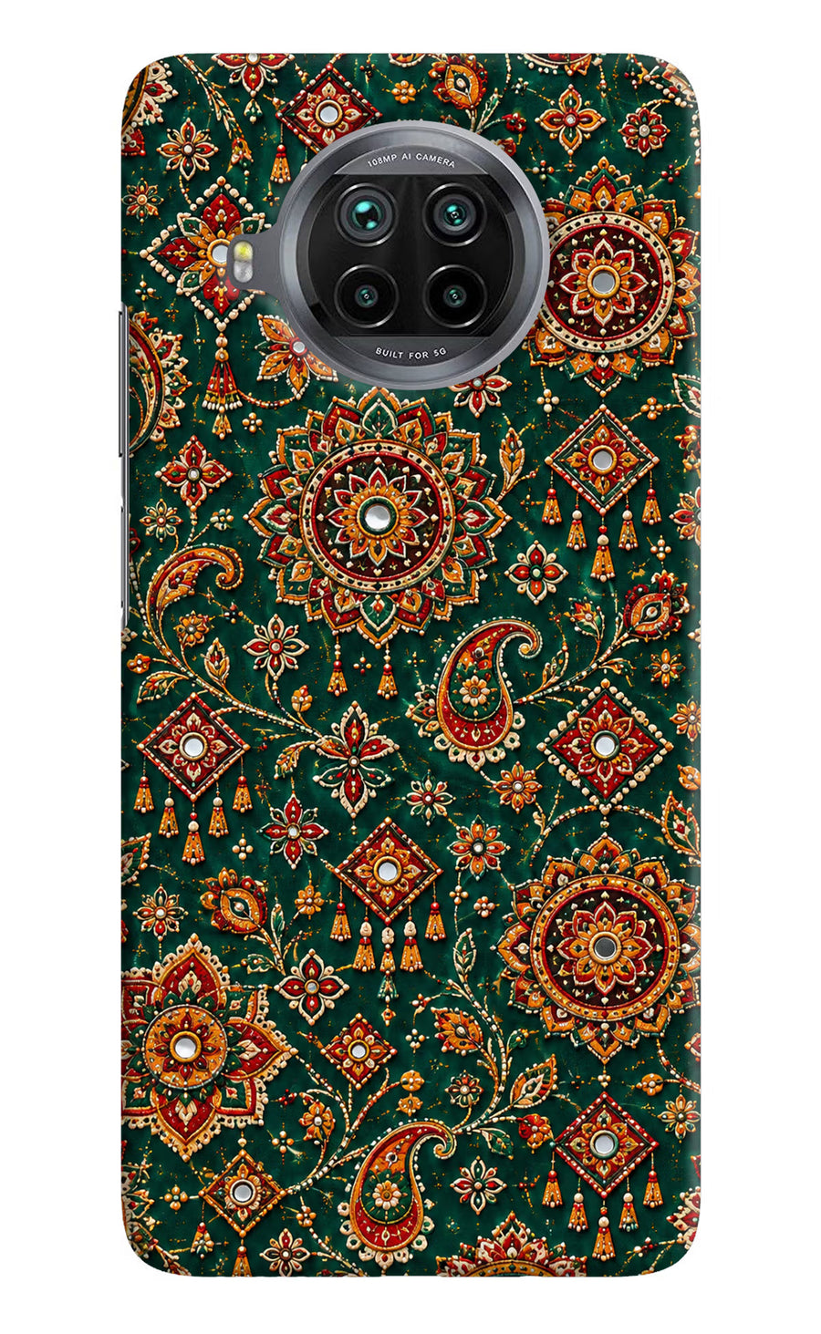 Green Pataka Mi 10i Back Cover, Hard case