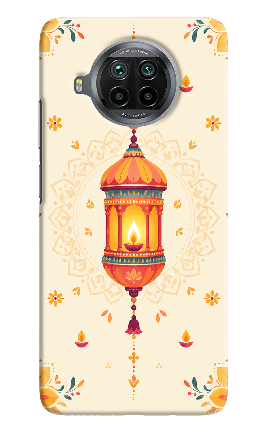 Golden Lantern Mi 10i Back Cover, Hard case