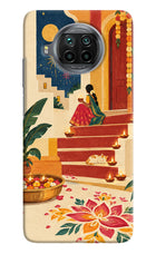 Diwali Rangoli Mi 10i Hard Case Back Cover by Casekaro