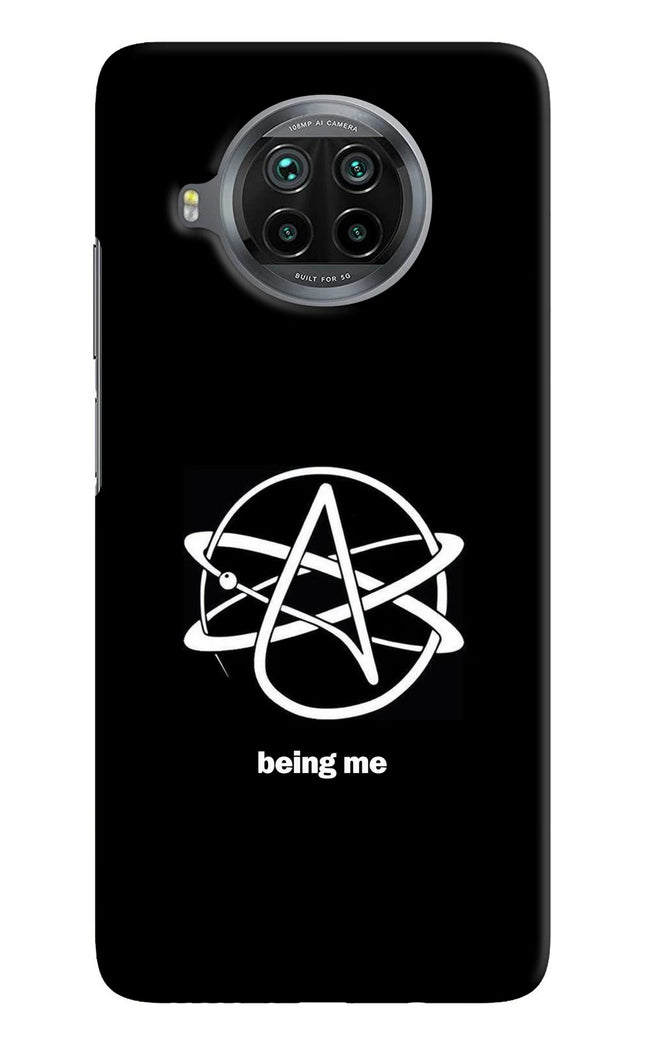 Atheist Symbol Mi 10i Hard Case Back Cover by Casekaro