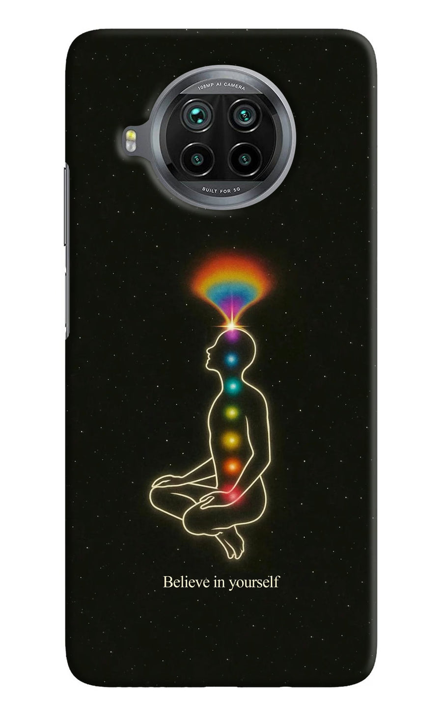 Believe in yourself Mi 10i Back Cover, Hard case