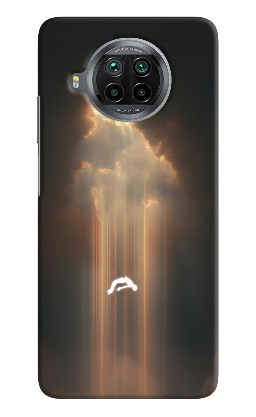 Heavenly Beam Mi 10i Back Cover, Hard case